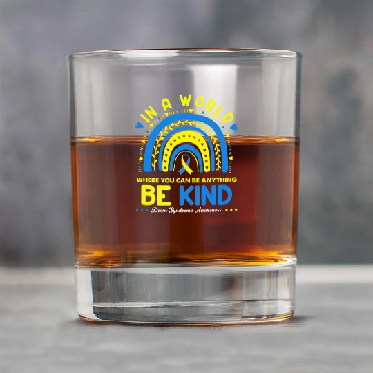 Be Kind Down syndrome Awareness October Teacher Rock Glasses