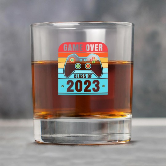 Game Over Class of 2023 Video Games 2023 Gamer Rock Glasses