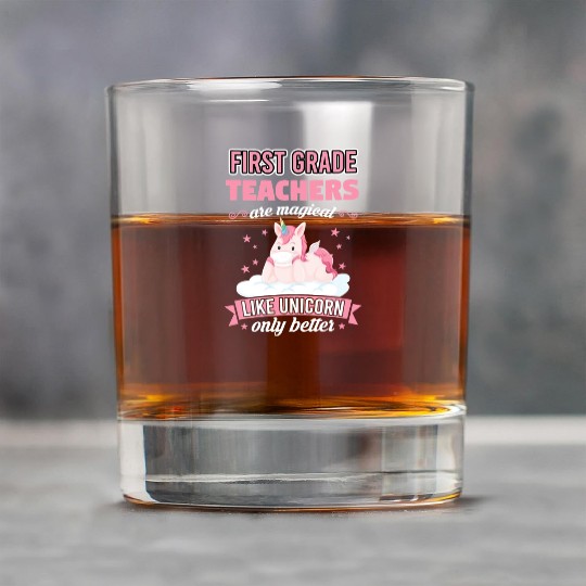 First Grade Teachers like unicorn Teacher Rock Glasses