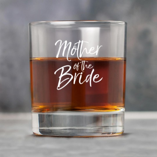 Mother Of The Bride For Moms Bridal Rock Glasses