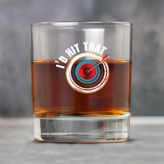 I'd Hit That Bow Archer Shoot Arrow Bowman Archery Rock Glasses