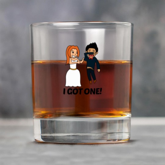 FUNNY BRIDE TO BE I BRIDE SQUAD JUST MARRIED GIFT Rock Glasses