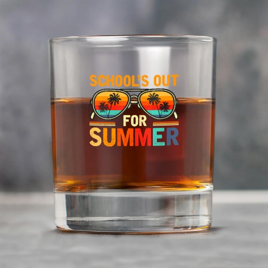 Last Day Of School Schools Out For Summer Teacher Rock Glasses