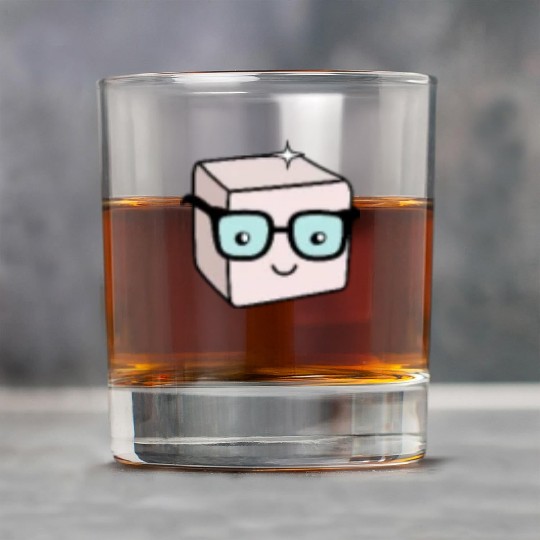 Sweet Sugar Sugar Cube Pocket Design Rock Glasses