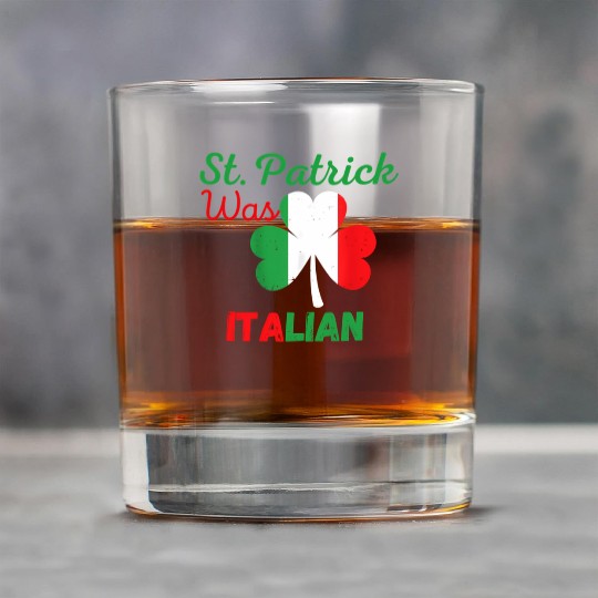 St Patrick Was Italian St Patrick'S Day St Patrick Rock Glasses