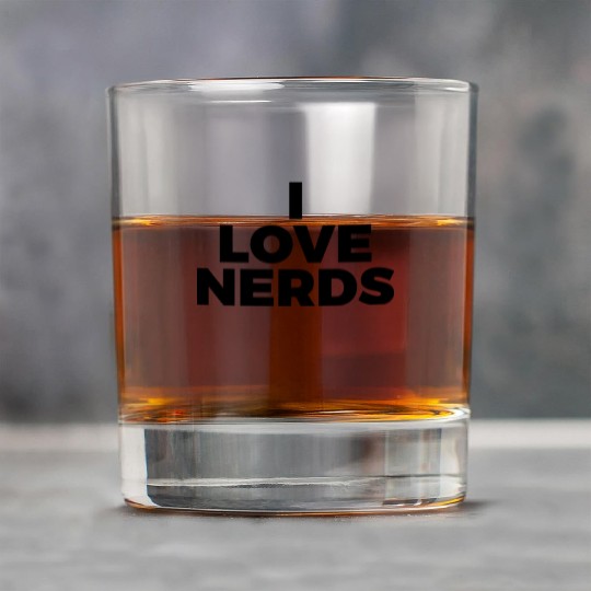 I Love Nerds Rock Glasses