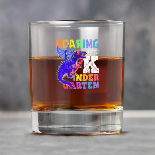 Roaring into Kindergarten Dragon Back to School Gi Rock Glasses