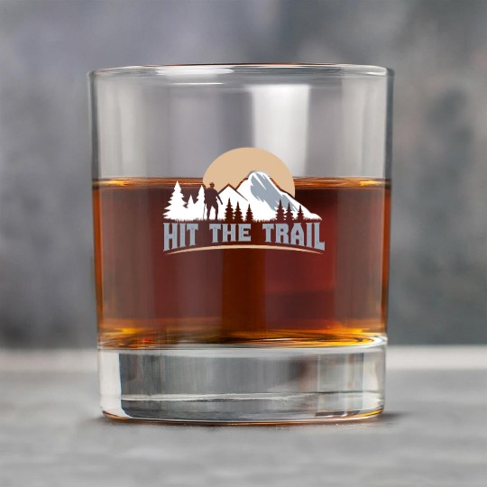 Hit the Trail Mountaineers Wanderlust Hiking Rock Glasses