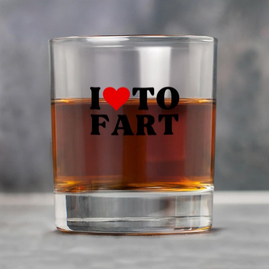 I Love To Fart Heart I Heart To Fart Sarcastic Rock Glasses