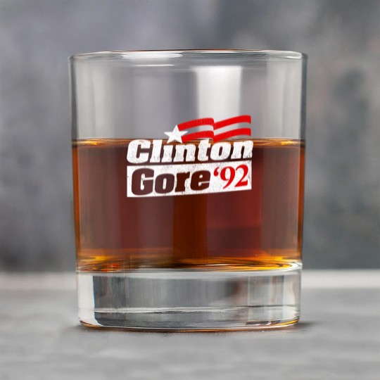 Clinton Gore Bill Clinton 92 Elect Rock Glasses