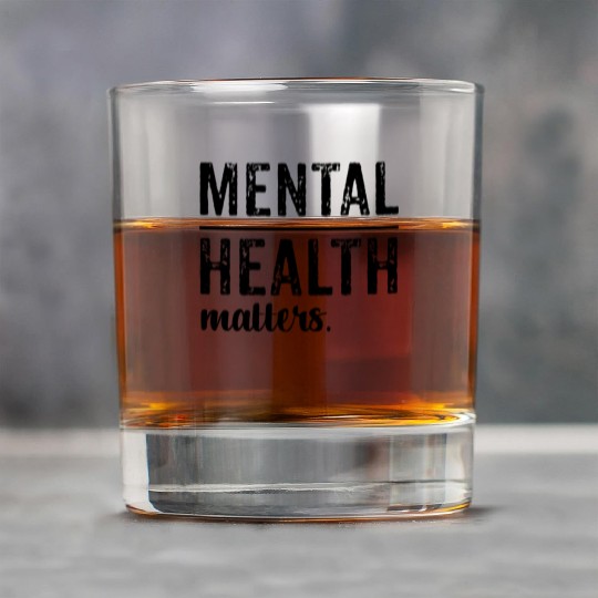 Mental Health Matters Wear Green Rock Glasses