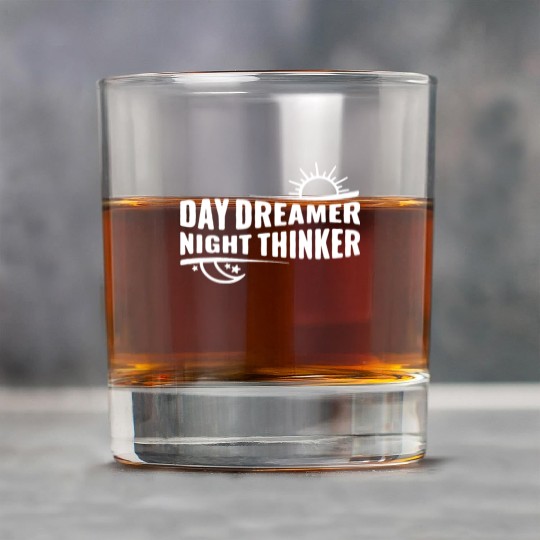 Day Dreamer Night Thinker Rock Glasses