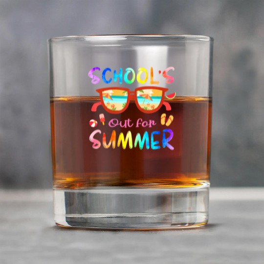 Schools Out For Summer Last Day Of School Teacher Rock Glasses