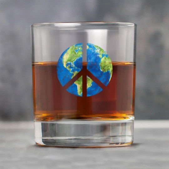 Peace On Earth World Peace Sign Rock Glasses