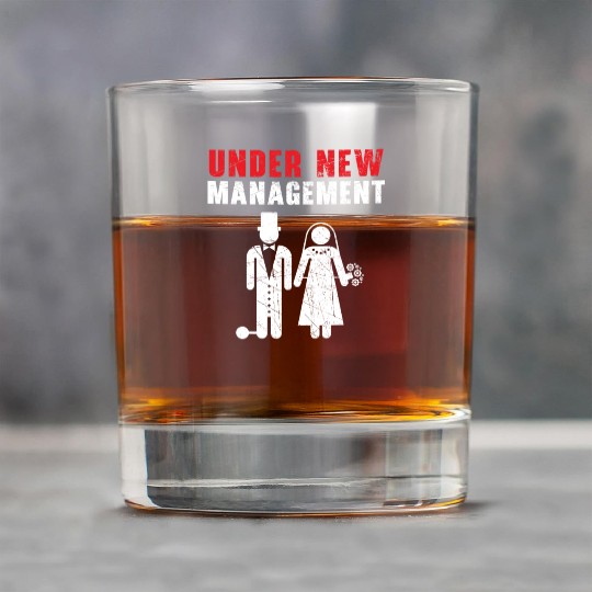 Bride And Groom Wedding Day Marriage Just Married Rock Glasses