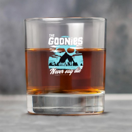 The Goonies Cannon Beach Never Say Die Rock Glasses