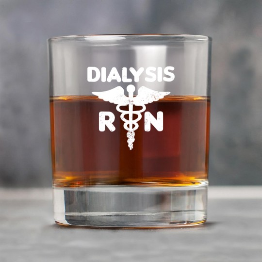 Dialysis Nurse Rock Glasses RN Gift