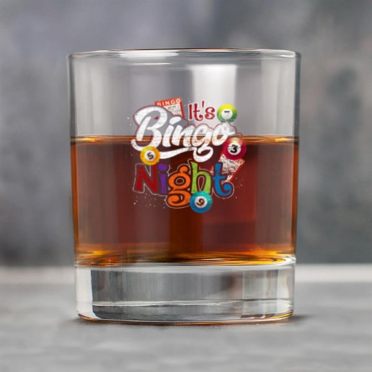 Gambling Its Bingo Night Lottery Bingo Rock Glasses