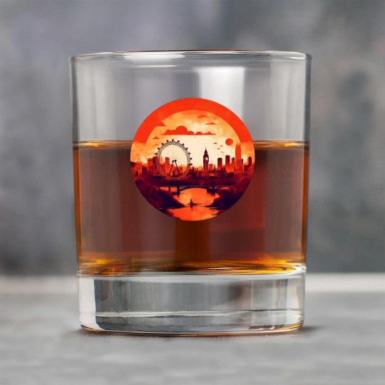 London Skyline Rock Glasses