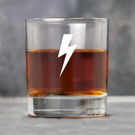 Lightning Bolt For And Rock Glasses