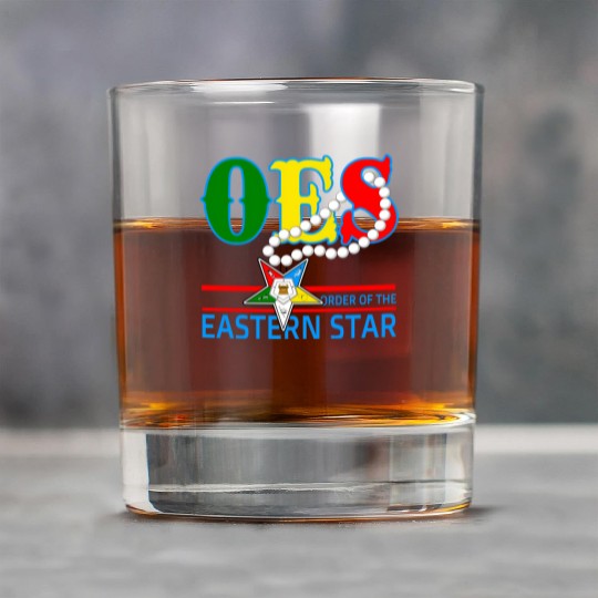 Oes Star Necklace Order Of The Eastern Star Rock Glasses