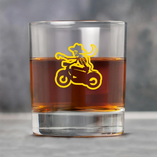 Skeleton Rider Rock Glasses
