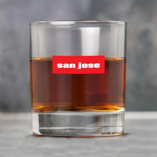 San Jose California Rock Glasses