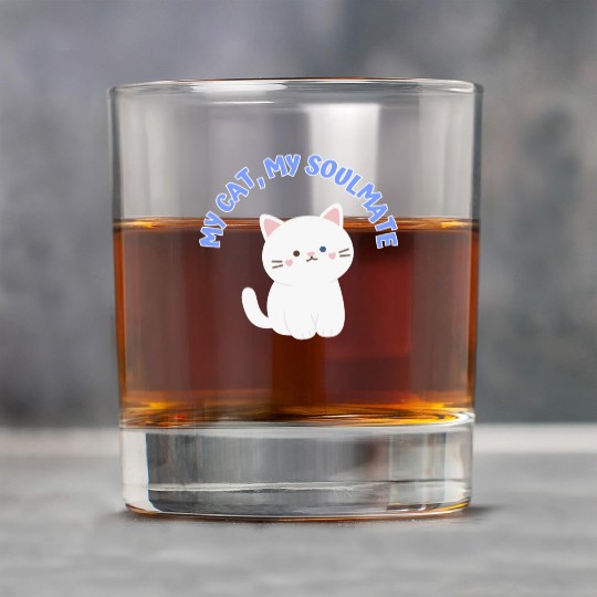 My Cat, My Soulmate, Cute Rock Glasses