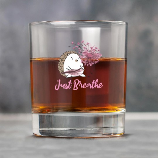 Just Breathe Dandelion Wildflower Botaal Nature Fl Rock Glasses