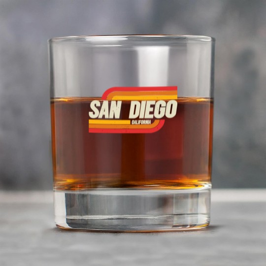 San Diego California Ca City Rock Glasses