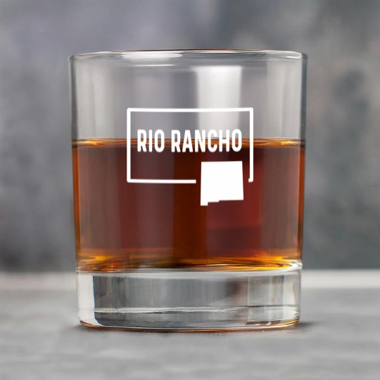 Rio Rancho New Meco Nm- Home Hometown Vacation Rock Glasses