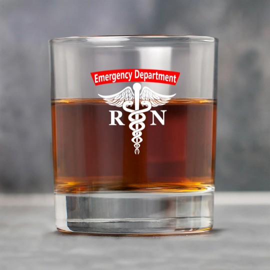 Emergency Department Nursing Er Registered Nurse Rock Glasses