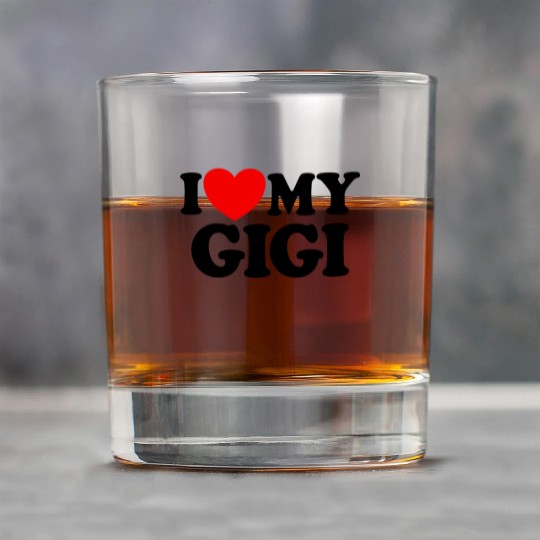 I Love My Gigi Red Heart Grandkids I Love My Gigi Rock Glasses