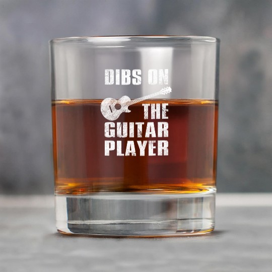 Dibs On The Guitar Player Funny Guitarist Lover Rock Glasses