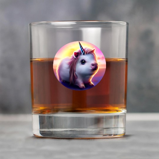 Guinea pig unicorn Rock Glasses