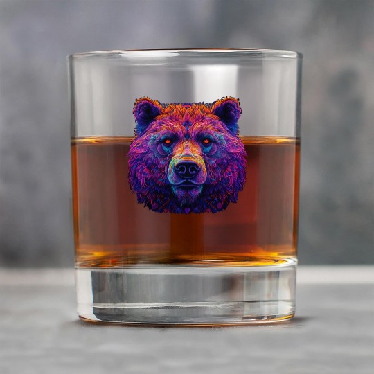 Neon Grizzly Rock Glasses