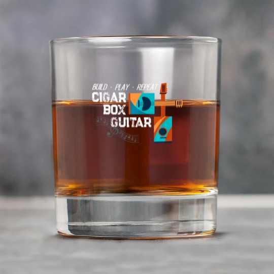 Guitar Player Cigar Box Guitar Guitarist Bassist Rock Glasses