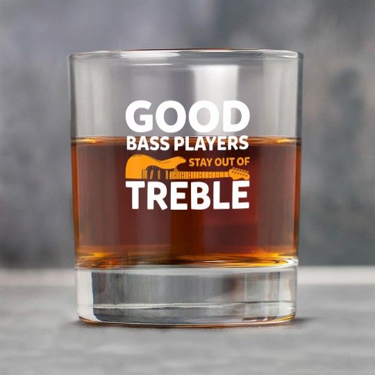Bass Guitar Player Good Bass Playerstay Out Of Rock Glasses
