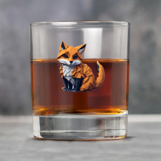 Tangram Fox Rock Glasses