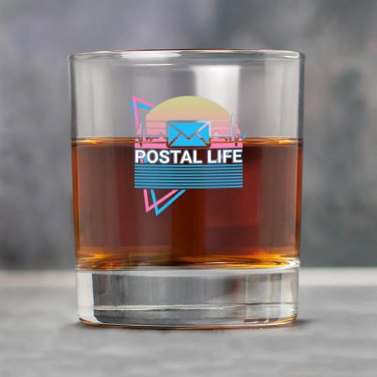Postal Life Postal Service Postman Retro Rock Glasses