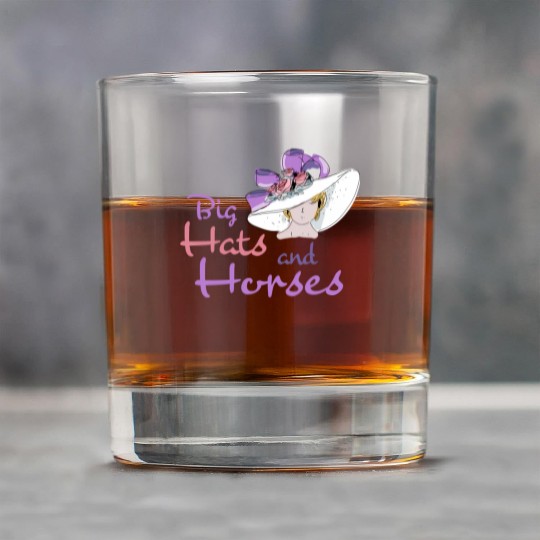 Big And Horses Derby Day Kentucky 2022-2023 Derby Rock Glasses