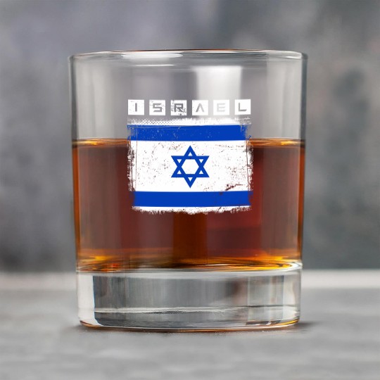 Israel Flag Star Of David Israel Rock Glasses