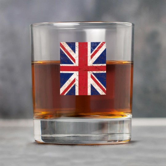 Union Jack Flag Rock Glasses