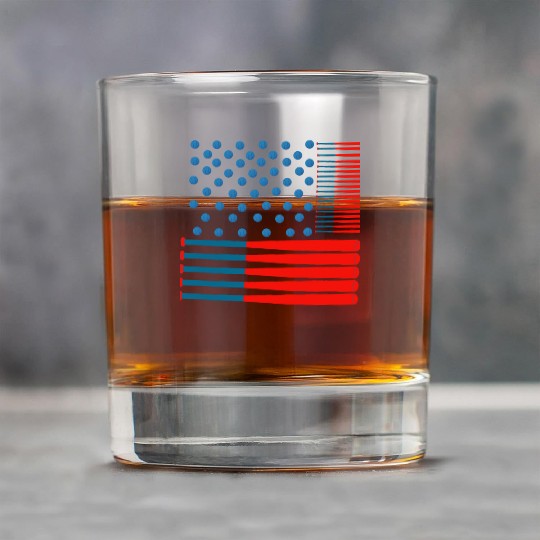 Baseball Stars & Stripes: A Patriotic Swing Rock Glasses