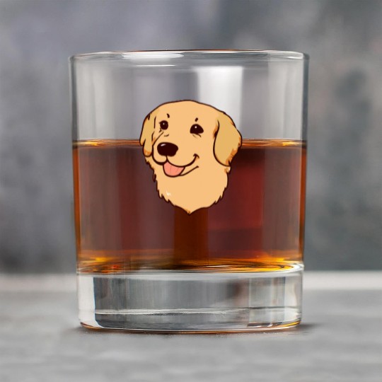 Sweet Golden Retriever Dog Lover Puppy Rock Glasses
