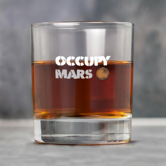 Occupy Mars Replica Science Space Nerd Genius Rock Glasses