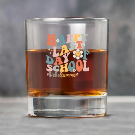 Groovy Happy Last Day Of School Teacher Student Rock Glasses