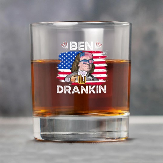 Ben Drankin US President Independence Day Rock Glasses