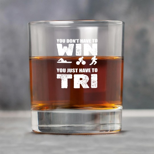 Triathlete Swim Bike Run Triathlete Rock Glasses