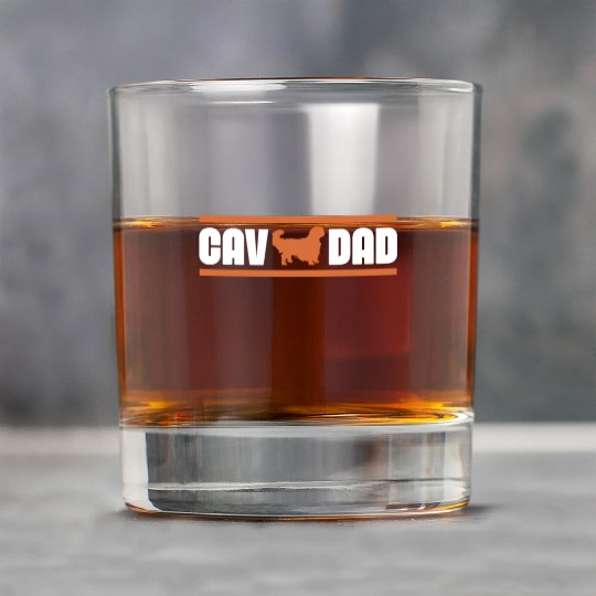 Cav Dad, Cavalier King Charles Spaniel Dad Rock Glasses